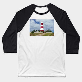 Happisburgh Lighthouse Baseball T-Shirt